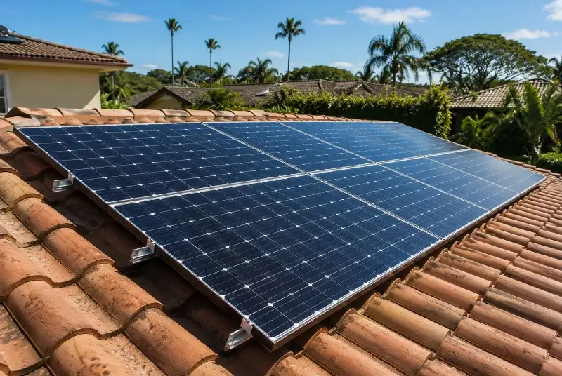 Installation de panneaux solaires à Limas